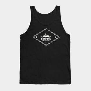 Camping is my happy place Tank Top